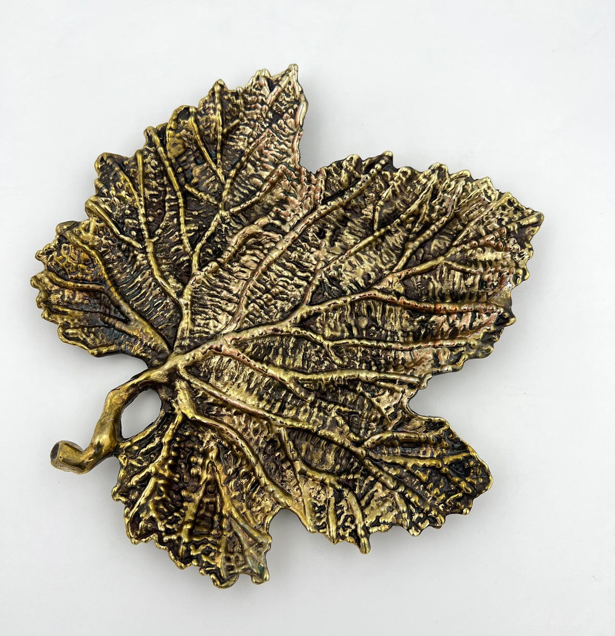 Maple Leaf Decorative Metal Tray