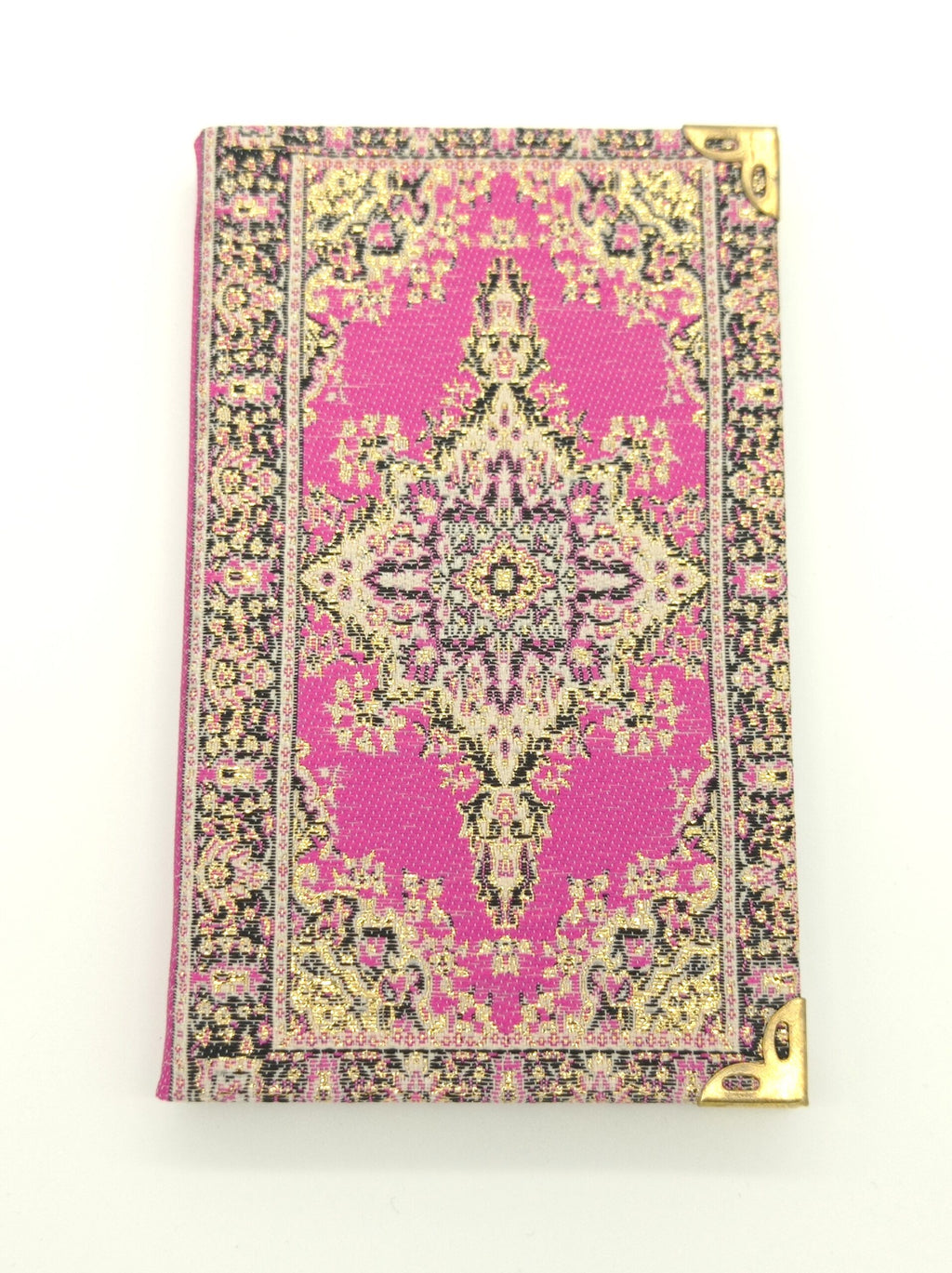 Handmade oriental pattern small lined notebook