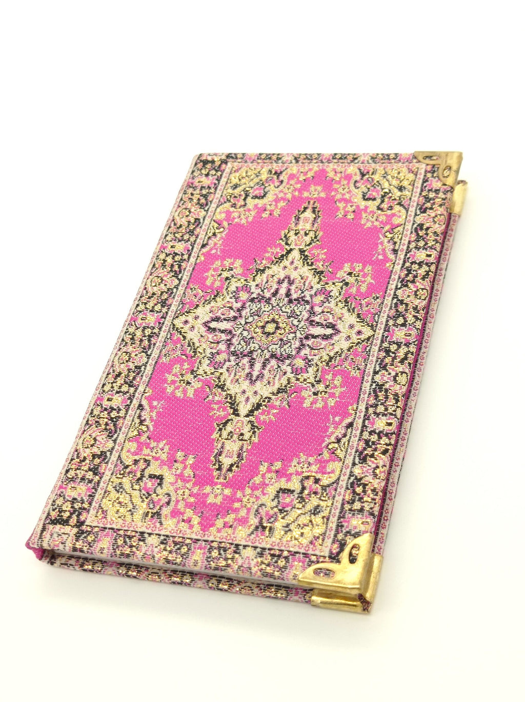 Handmade oriental pattern small lined notebook