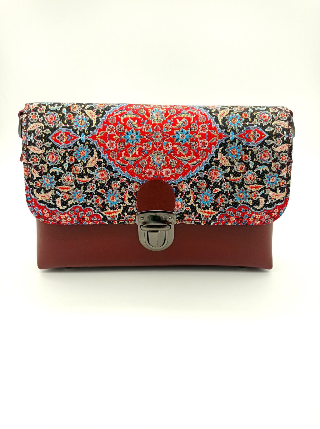 Handmade Oriental Multicolor crossbody handbags