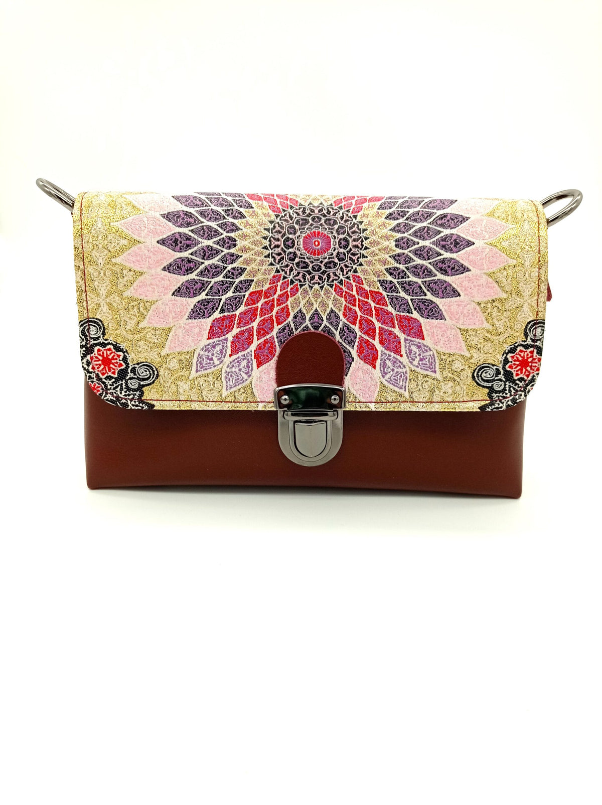 Handmade Oriental Multicolor crossbody handbags