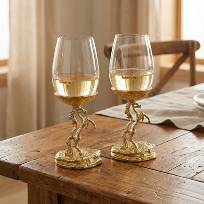 Handcrafted Stallion Wine Glasses - Set of 1 or 2