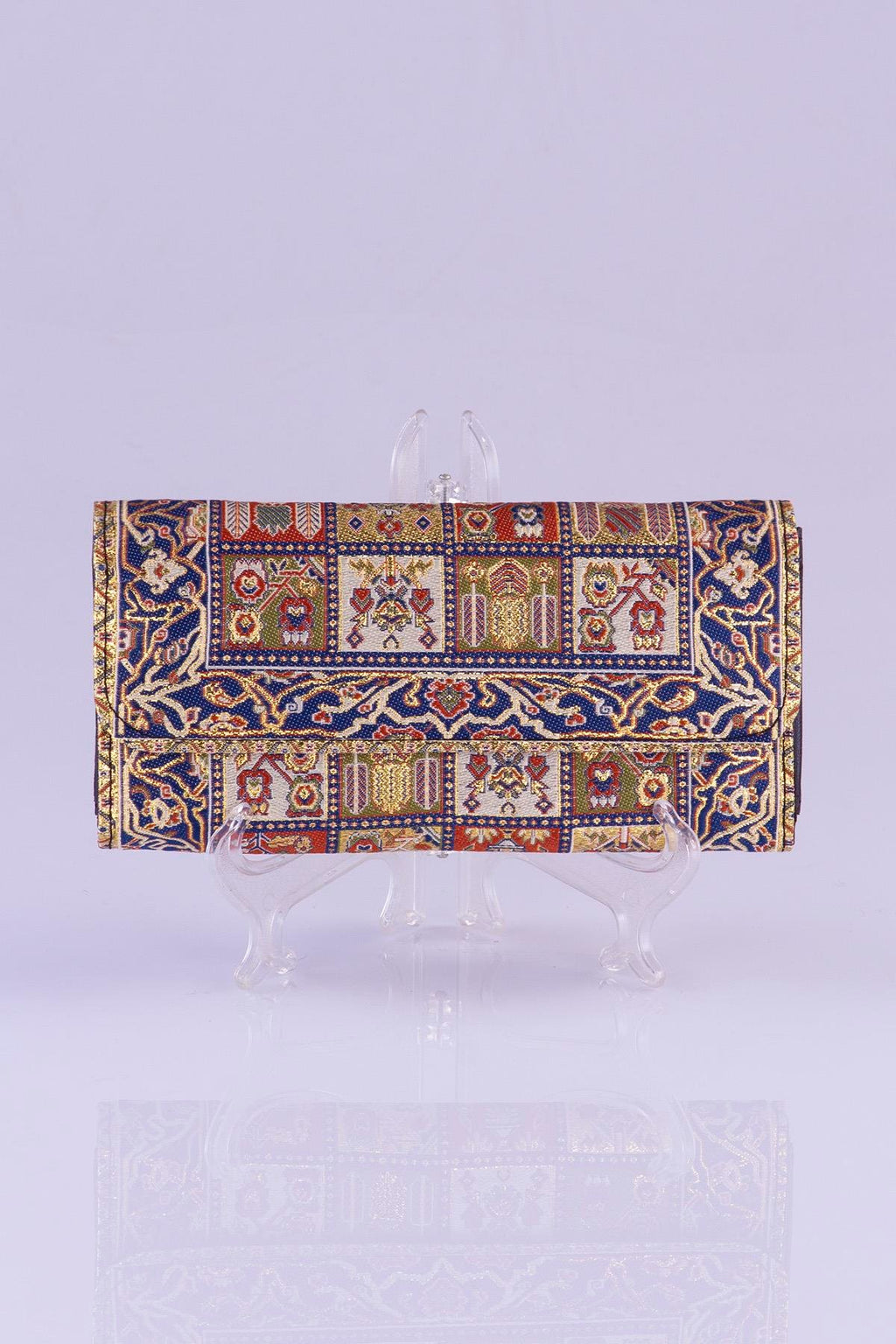 Oriental Pattern Multicolor Large Wallet