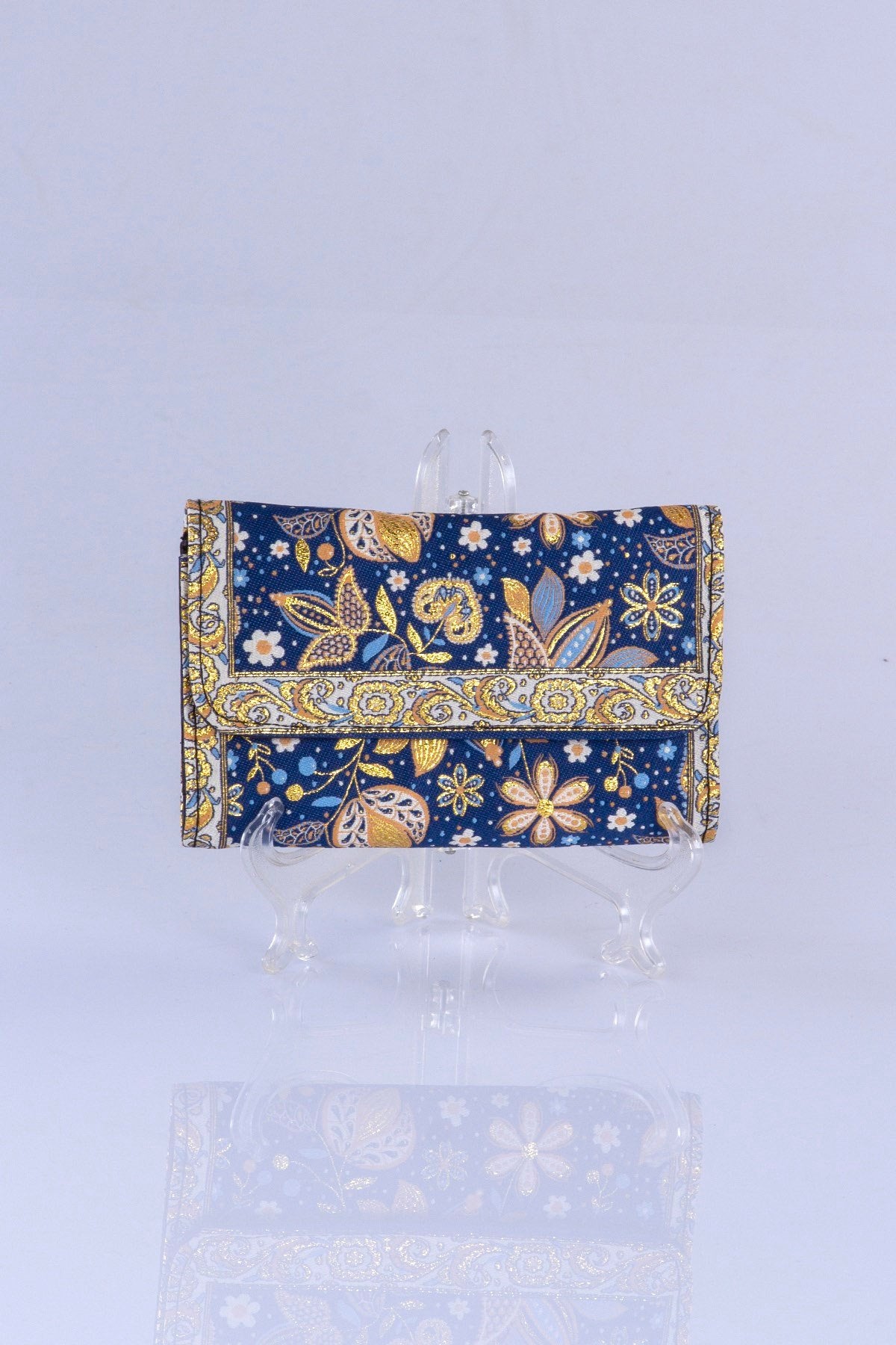 Oriental Pattern Multicolor Small Wallet