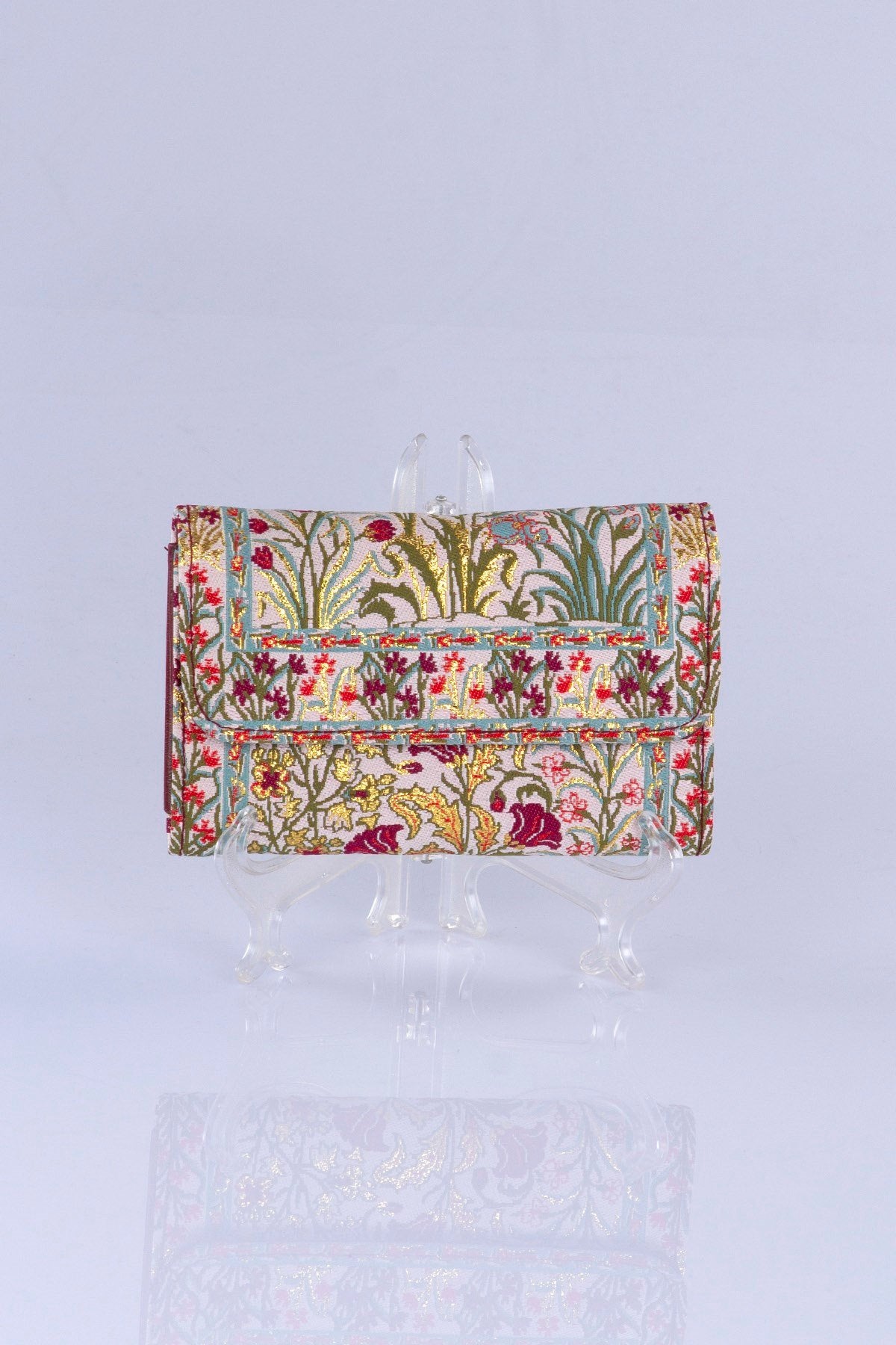 Oriental Pattern Multicolor Small Wallet