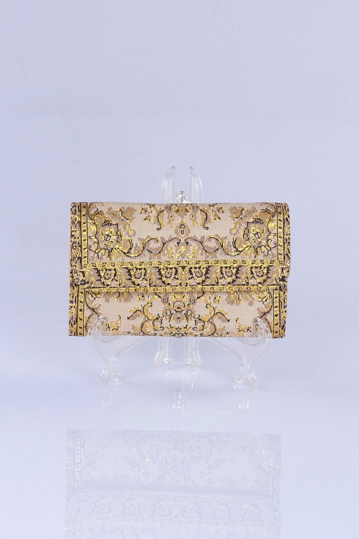 Oriental Pattern Multicolor Small Wallet