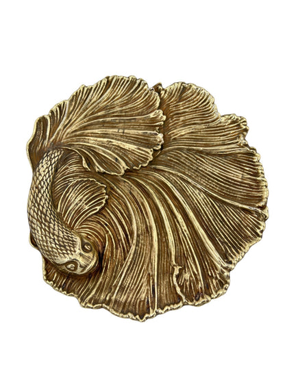 Decorative Electro-formed Metal Fish Tray