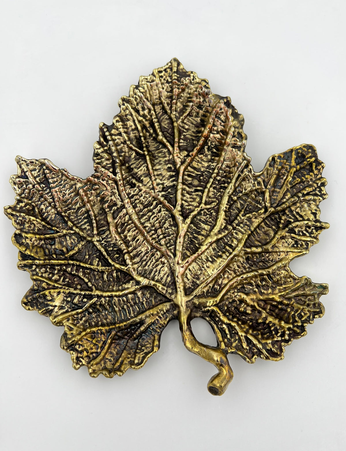 Maple Leaf Decorative Metal Tray