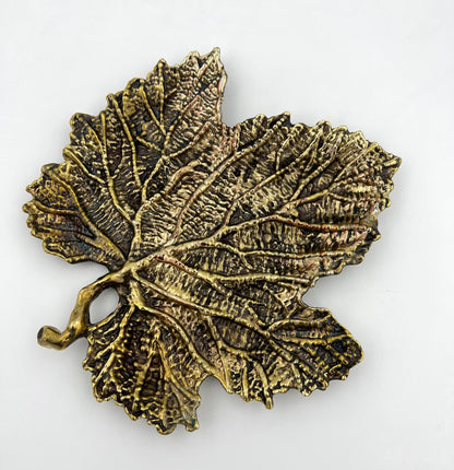 Maple Leaf Decorative Metal Tray