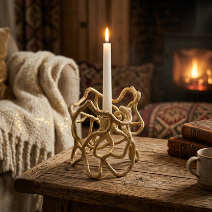 Coral Inspired Candle Holder