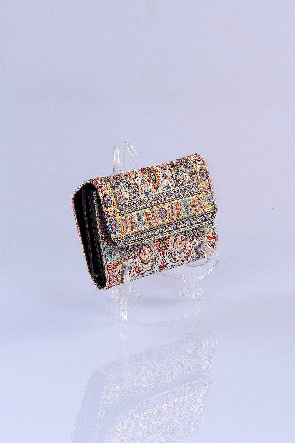 Oriental Pattern Multicolor Small Wallet