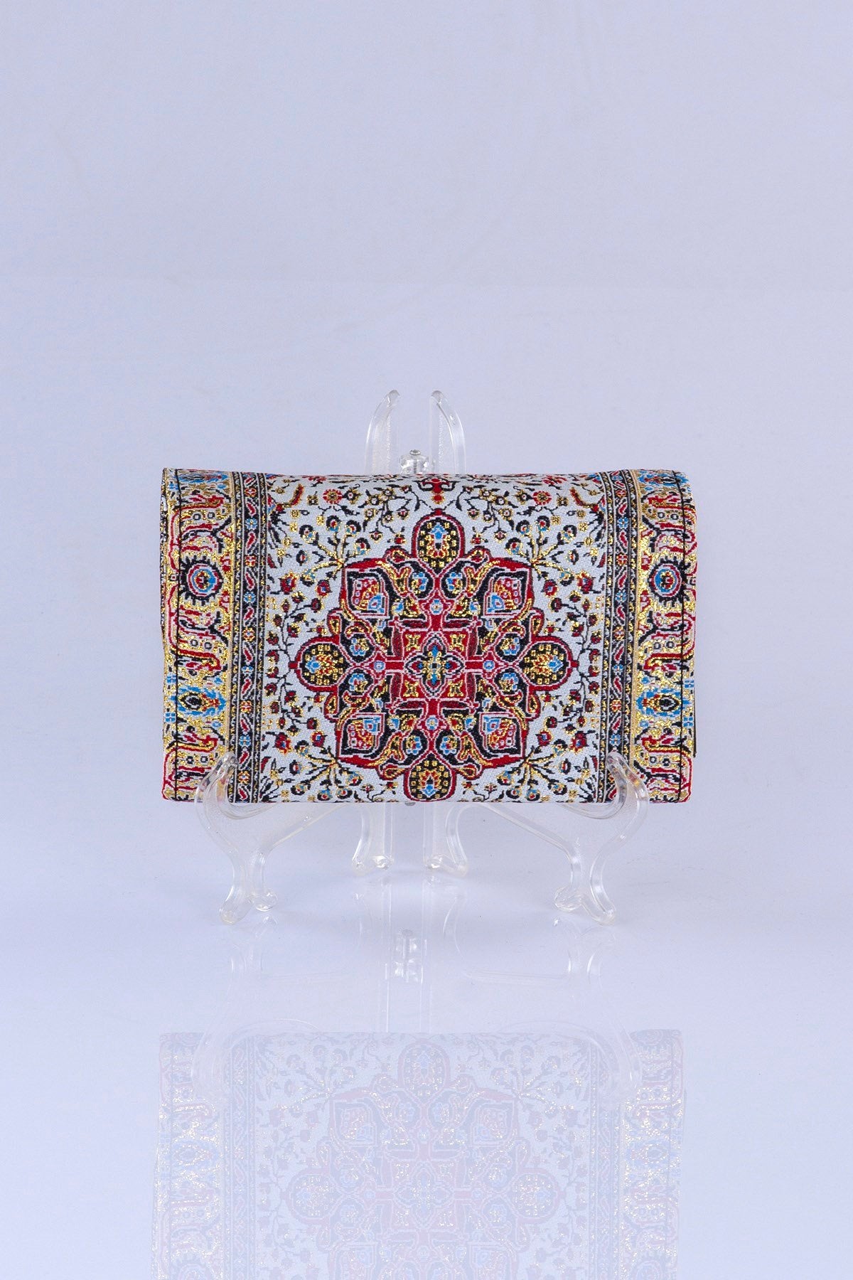 Oriental Pattern Multicolor Small Wallet