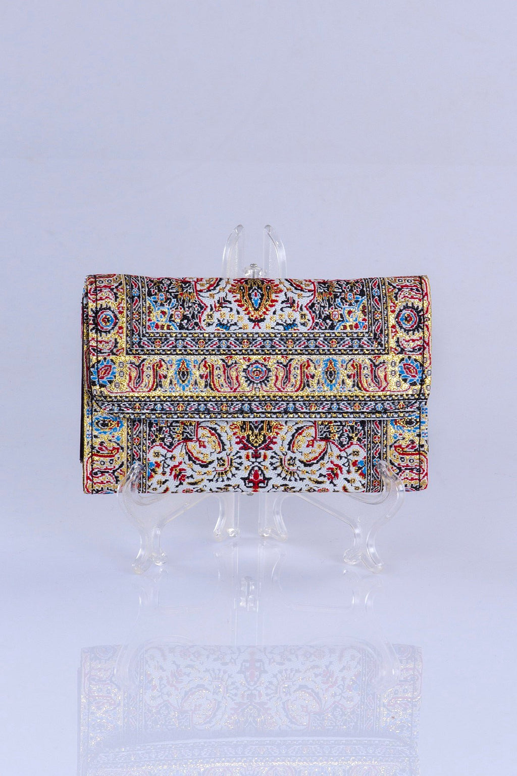 Oriental Pattern Multicolor Small Wallet