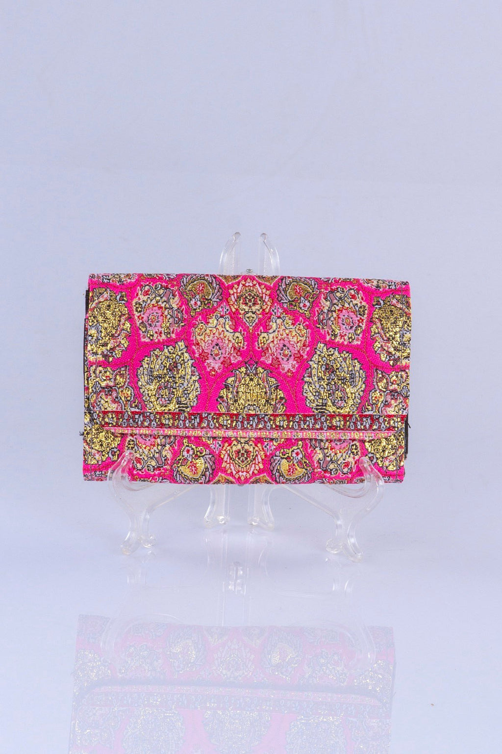 Oriental Pattern Multicolor Small Wallet