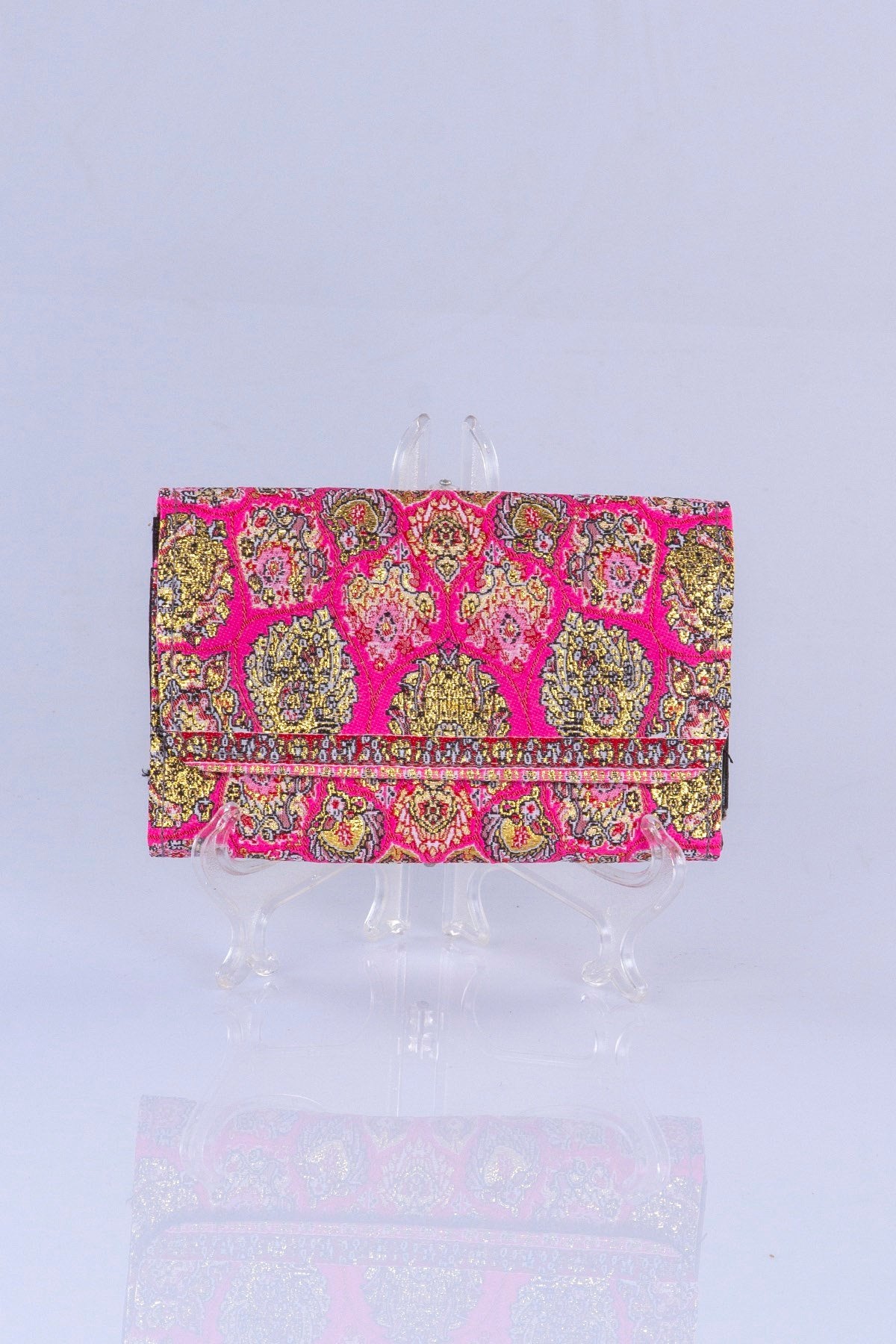 Oriental Pattern Multicolor Small Wallet